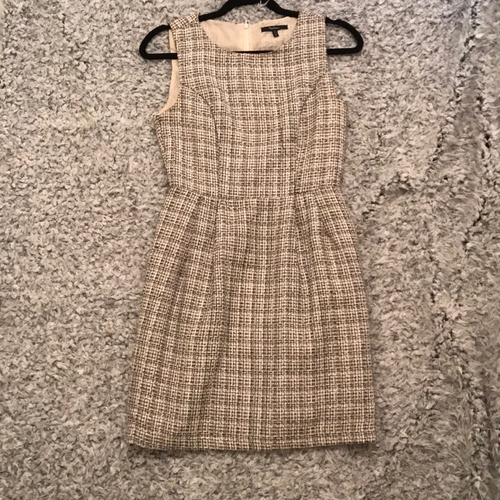 Black tweed dress